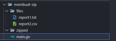 Cara Membuat Archive Zip di Golang